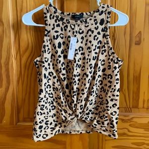 J Crew - Twist Front Tank - XXS, NWT